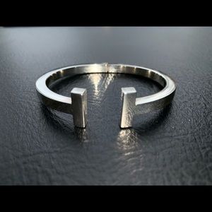 Tiffany & Co T Square Sterling Silver Bracelet